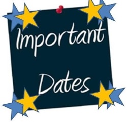 Important Dates Important Dates